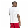 T-shirt à manches courtes homme Adidas Spw Blanc