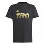 T shirt à manches courtes Adidas Hot G Noir