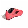 Chaussures de foot pour Enfants Adidas F50 Club FxG Rose Rouge carmin