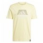 T-shirt à manches courtes homme Adidas Codes Bos Graphic Jaune
