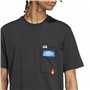 T-shirt à manches courtes homme Adidas Remoji Pocket Graphic Noir