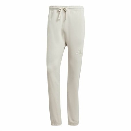 Pantalon de sport long Adidas All Szn French Terry Regular Tapered Blanc Beige Homme