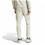Pantalon de sport long Adidas All Szn French Terry Regular Tapered Blanc Beige Homme