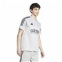 T-shirt à manches courtes homme Adidas Tiro Gris