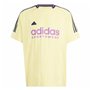 T-shirt à manches courtes homme Adidas House Of Tiro Jacquard Jaune