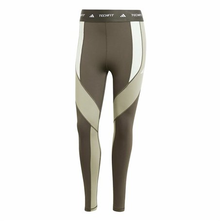 Leggings de Sport pour Femmes Adidas Techfit 7/8 Colorblock Gris
