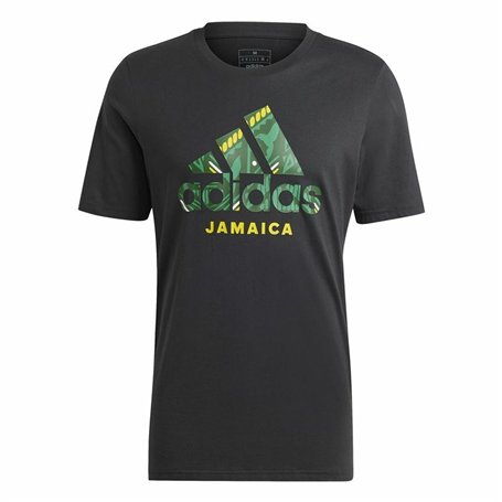 T-shirt de foot Adidas Jamaica Seasonal Graphic Bleu