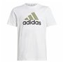 T-shirt à manches courtes unisex Adidas Essentials Blanc