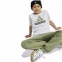 T-shirt à manches courtes unisex Adidas Essentials Blanc