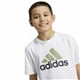T-shirt à manches courtes unisex Adidas Essentials Blanc