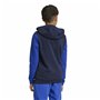 Sweat à capuche enfant Adidas Essentials Big Logo Colorblock Bleu