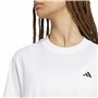 T-shirt à manches courtes femme Adidas Essentials Blanc