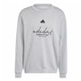 Sweat sans capuche homme Adidas Brand Love French Terry Gris