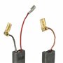 vhbw 2x balais de charbon 23 x 12,3 x 6,2 mm remplace Bosch 1 617 014 144 pour outil électrique, marteau piqueur