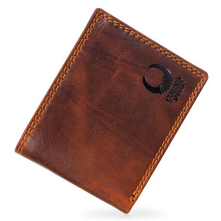 Corno d´Oro Porte-Monnaie en Cuir véritable pour Hommes