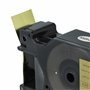vhbw Ruban compatible avec Dymo 2000, 5000, 5500 imprimante d'étiquettes 19mm Noir sur Or