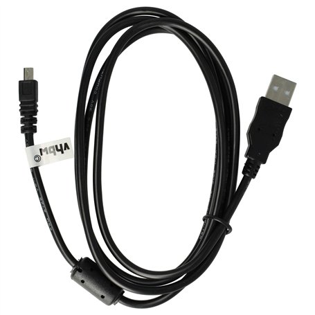 vhbw Câble USB (Standard USB Type A) 150cm compatible avec Panasonic Lumix DMC-FZ62