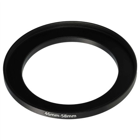 vhbw Bague d'adaptation de Filtre Step-Up de 46 mm vers 58 mm pour Objectif d'appareil Photo - Adaptateur