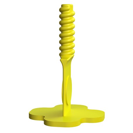 Brunoplast NIVIFIX Pro Lot de 250 pattes filetées pour joints de 2 mm (standard/linéaire)