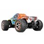 Amewi Bleu, Orange Brushed 1:20 Véhicule RC débutant électrique Monstertruck 4 Roues motrices (4WD) prêt à fonctionner