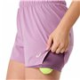 Short de Sport Asics Padel Court 2-N-1 Short Lila