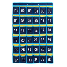 Sujhyrty 36 poches numérotées pour tableau de téléphone portable