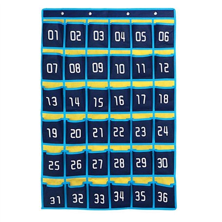 Sujhyrty 36 poches numérotées pour tableau de téléphone portable