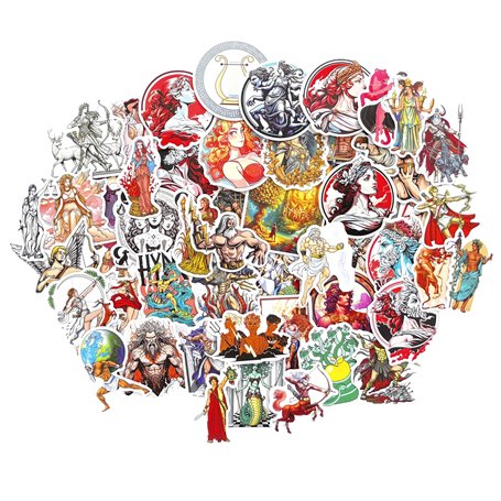 Mythologie Grecque gommettes autocollantes mythologie grecque pour enfants autocollant scrapbooking stickers pc sticker ordinate