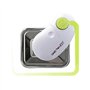 ONE TOUCH OUVRE TOUS TYPE DE BOITE(PILE)MAIN LIBRE Acier inoxydable, Blanc et Vert