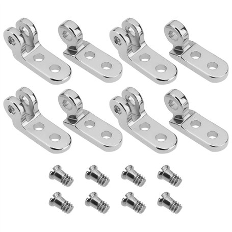 OTOTEC Lot de 4 Paires de Charnières Universelles pour Lunettes de Soleil de 3 Mm Charnières pour Monture de Lunettes Réparation