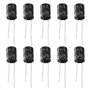 YINETTECH 20pcs Condensateurs 470uf 35V Condensateurs électrolytiques Radiaux en Aluminium 105C Haute Température pour La Répara
