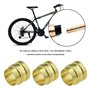 VGOL 10 Ensembles Olives de Vélo et Inserts de Connexion Compatible avec Tektro Hydraulique Pièces de Rechange Composants de Vél
