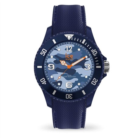 ICE-WATCH - Bastogne Blue - Montre Bleue Mixte avec Bracelet en Silicone - 016293 (Medium)