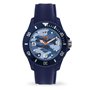 ICE-WATCH - Bastogne Blue - Montre Bleue Mixte avec Bracelet en Silicone - 016293 (Medium)