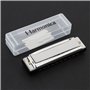 OriGlam Harmonica 10 trous Major Blues - Clé de Do - Harmonica pour enfants et adultes débutants - Avec étui rigide - Convient p