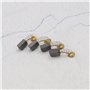 eMagTech 5 paires Balais de Carbone CB411 191940-4 6x9x12mm Compatible avec Makitta RT0700C 3707F 3708F 3708FC Broyeur Routeur