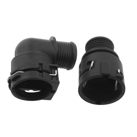 LT Easiyl 2pcs Connecteurs de Tuyau d'entrée de Chauffage de Voiture 95089363 Connecteur à Tête Droite 95089364 Connecteur à Têt