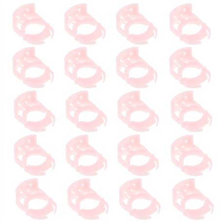 SG Store 20pcs Clips de Retenue Conduite de Carburant Voiture 7L3Z9S317B Clip de Fixation Guide de Tuyau en Plastique Pièces de