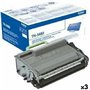 Toner original Brother MFCL5750  MFCL6300DW  MFCL6800DW  MFCL6900DW Noir (3 Unités)
