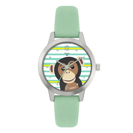 Tikkers Mixte Enfant Analogique Quartz Montre avec Bracelet en Polyuréthane TKWWF008