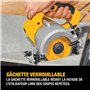 DeWalt DWC410-QS Scie circulaire materiaux 1300W 110mm