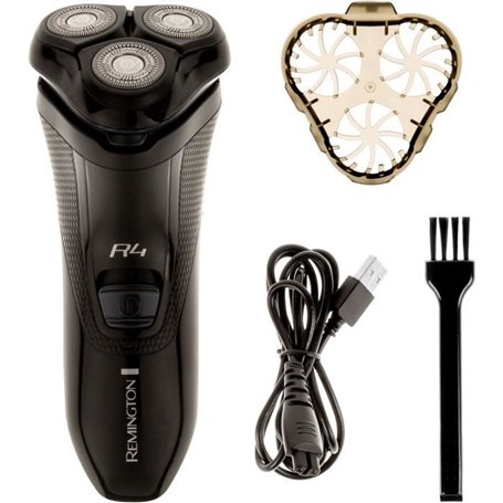 Tondeuse barbe - REMINGTON - R4002 R4 Style Series Rotary Shaver - 40 min - Noir