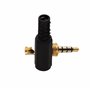 3,5 mm 4 Pôles Jack Fiche Soudure Borne pour l'audio ou Vidéo câble Plaqués Or