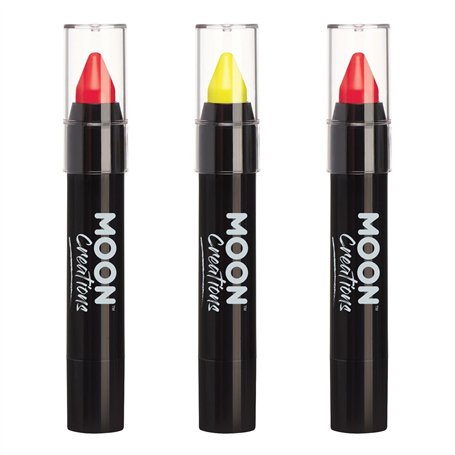 Moon Creations Crayon de corps de bâton de peinture de visage | Pour enfants