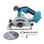 Scie Circulaire sans Fil KATSU FIT-BAT 21V, Scie Circulaire électrique 5" avec Moteur sans Balai, 13000RPM, 30mm Profondeur de C