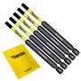 5 x SabreCut SCRH489_5 89 mm H4 Hex Magnétique Impact Tournevis Embouts Set Single End Heavy Duty Compatible avec Dewalt Milwauk