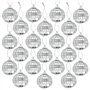 Colexy 24 Pièces Boules Disco Miroir