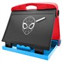 Spiderman Chevalet de table double face 2 en 1 | Tableau blanc et tableau noir pour enfants | Tableau à dessin, écriture et appr
