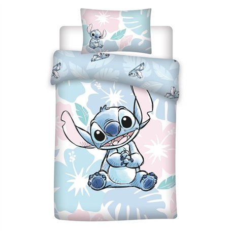 aymax Parure de Lit bébé Stitch Flowers 1 Personne