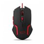 Souris Esperanza EGM205R Noir Rouge 2400 dpi
